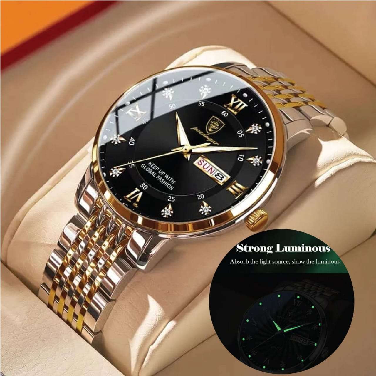 POEDAGAR Mens Stainless Steel Watch in Nairobi
